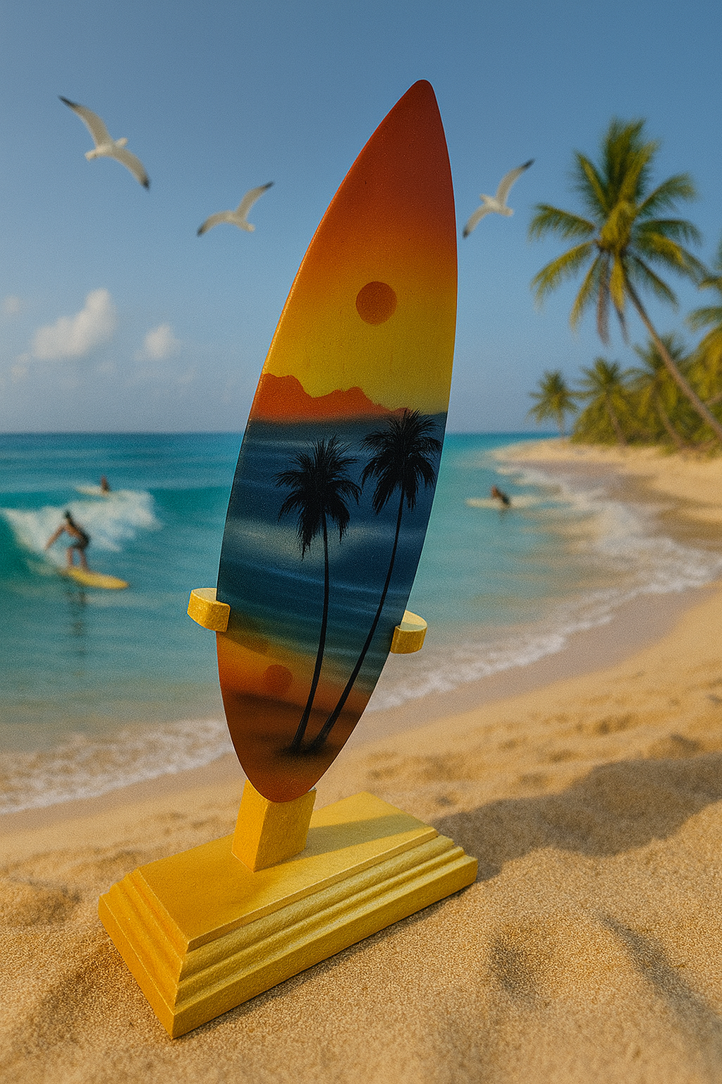 “Coastal charm, shelf-sized! Perfect for ocean lovers 🌅🏠”