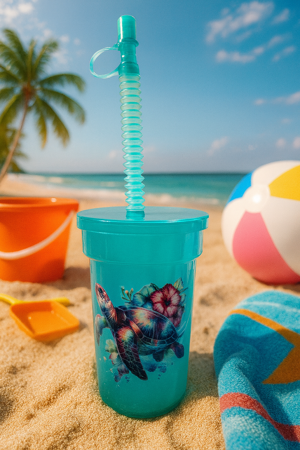 "ππ’ Sip, Smile & Splash! π΄β¨ Fun sea turtle design + spill-free straw = the perfect kidsβ cup for ocean-loving little ones! π₯€πΊ #TurtleCup #KidsFun"