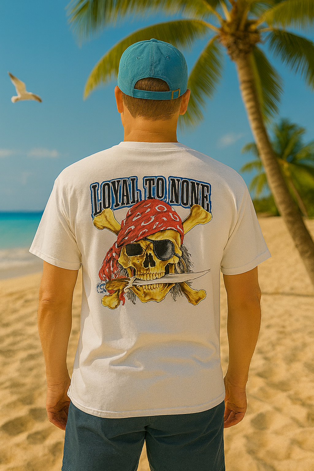 Men's Loyal To None T Shirt ☠️🏴‍☠️🦜