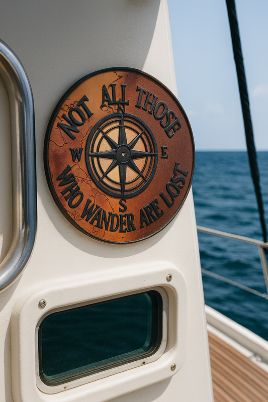 “Not All Those Who Wander Are Lost.” 🌊🌍⛵
