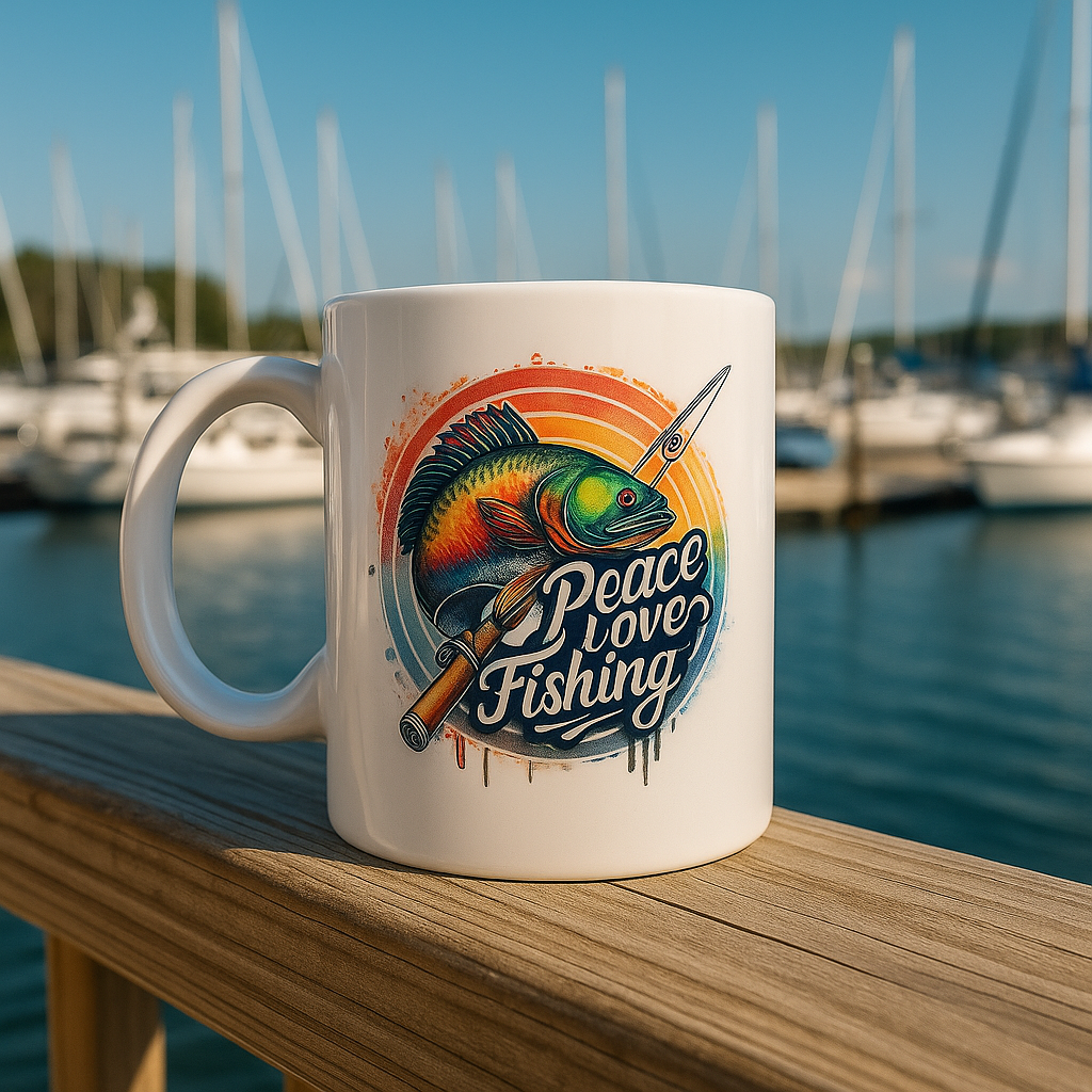 🎣☕ Coffee first, fishing always. 🐟✨