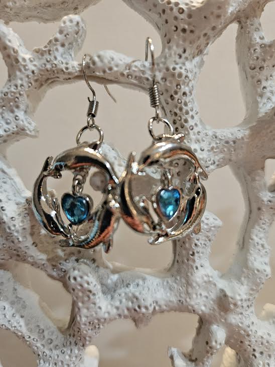 🐬💙 Ocean Love Dolphin Earrings 💙🐬
