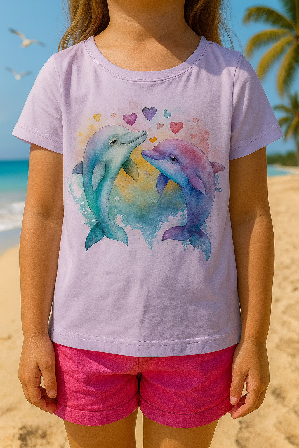 #DolphinVibes #ToddlerStyle #BeachDayOutfit🐬💜  ☀️👕