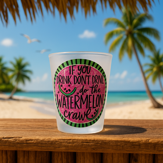 Take a shot the fun way! 1.5oz 🍉🥂